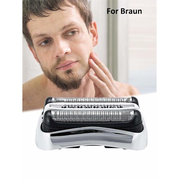 Parranleikkurin teräpään osat Braun 32B 32S 21B 3-sarjan parranajokoneille