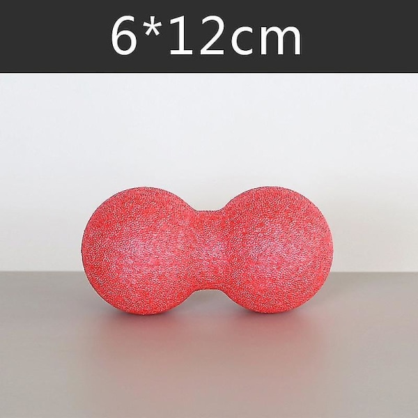 2024 3-pack Yoga Massage Fitness Boll Foam Roller Set för Ryggsmärta Själv-Myofascial Behandling Pilates Muskelavslappning Övningar_GET IT Gifts Black 8cm