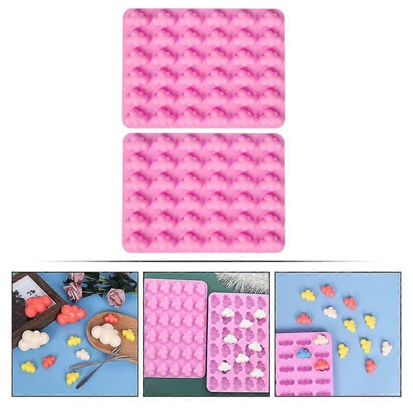 2 stk. 3D Sky Silikoneform Chokolade Slikforme Fondantforme Bageværktøj
