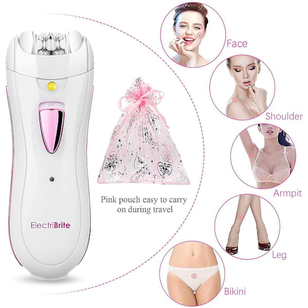 Ansigtshårfjerner Epilatorer Til Kvinder Ledningsfri Elektrisk Pincet Dame Ansigts Epilator Genopladelig Hårfjerner