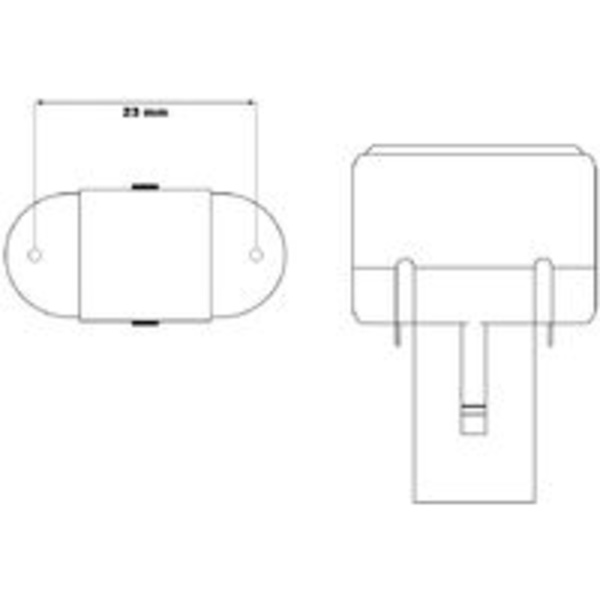 11W UV-lampe Sterilisator UV-C Rør