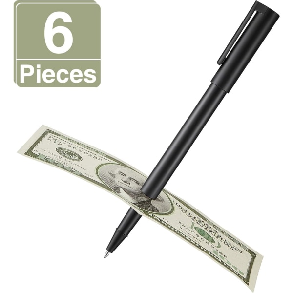 6 kpl Magic Trick Pen Makers -kynä Mystery Trick -kynä Magic kynätaikuuden tehosteen avulla temppulelu teini-ikäisille ja aikuisille