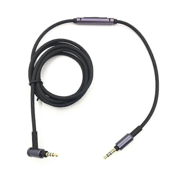 Kabel Udskiftning Aux Lydkabel Til Sony Mdr-1a Mdr-1abt Mdr-1adac Mdr-1am2 Black With microphone