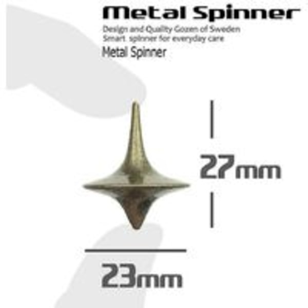 Drømmespace Pirater Lille Gyroskop, Metal Gyroskop Anti-stress Gyro til Børn Voksne Skrivebordslegetøj