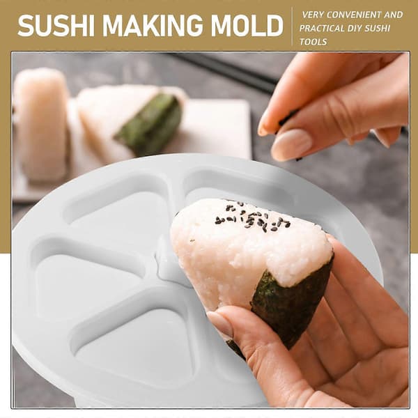 Verktyg för att göra risbollar Kök 6-håls risbollsform Hem Sushi Making Form