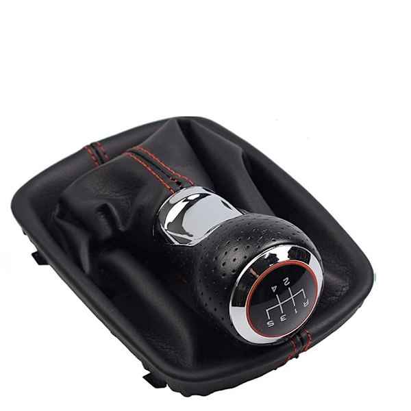 Lærgearkasse med bagasjelokk 5-trinns håndtak for Audi A4 B6 8E 2000-2004 A6 C5 4B 1997-2005 (R-5-trinns)
