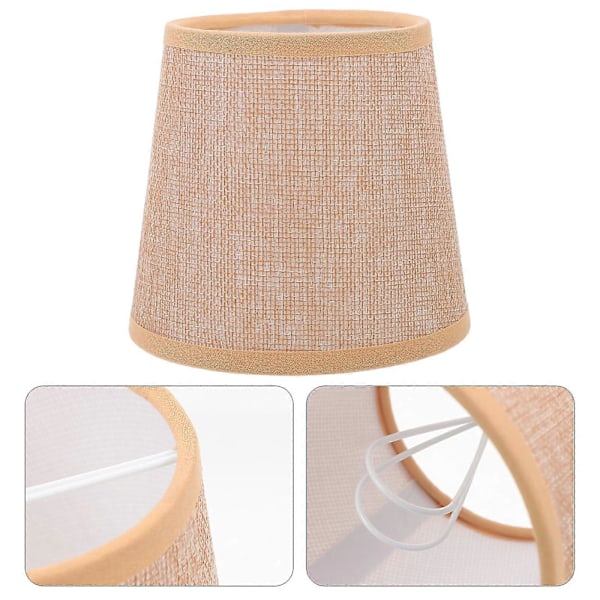 2 st Lampskärm Bordslampa Skydd Bordslampa Skydd Ersättningslampskärm för Sängbord Studierum E14