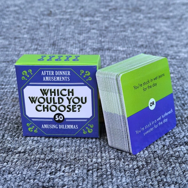 Engelsk version after dinner amusements after dinner entertainment kortspelskvällsspel which would you choose
