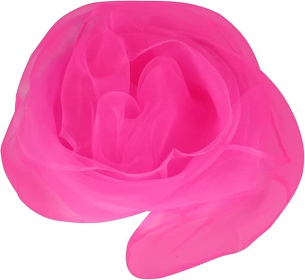 (NY) 50-talls rosa skjerf til kvinner, tilbehør for utkledning