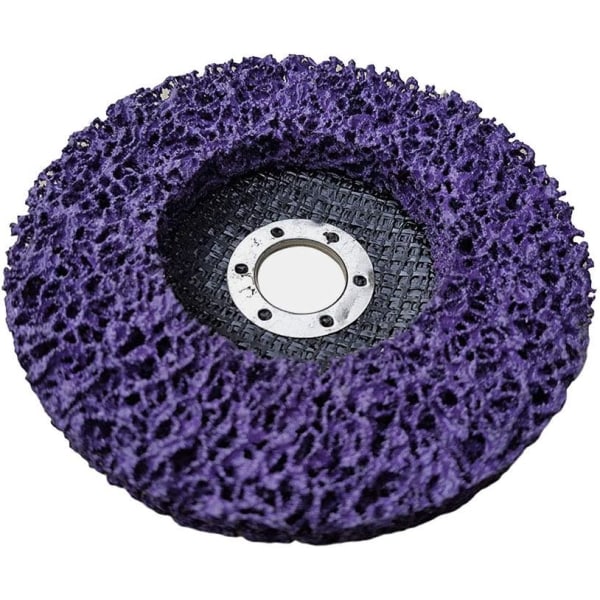 Puhdistuslevy, 2 kpl CSD-levyä 125 mm purppura set kulmahiomakoneeseen Clean Strip Disc Premium Purple Nylon Cloth Disc