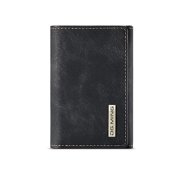 Dg.ming M1-serie 3-facks Multi-kortplånbok Black