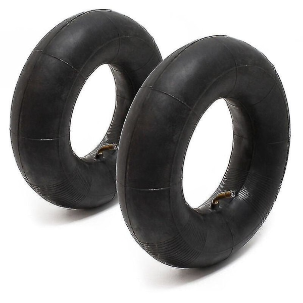 Lot 2 Inner Tube Små Hjul 3.00/3.50-4 Tr87 Trillebår Pneumatisk Ventil-n(+b