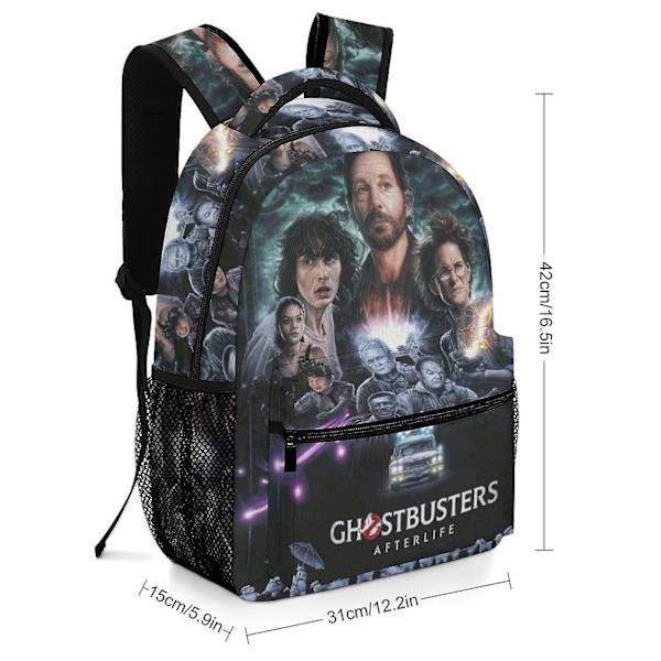 v48 Ghostbusters Ryggsekk Skoleveske Barnehage Bokveske Uformell Dagstursekk for Gutter JenterxsSJB48