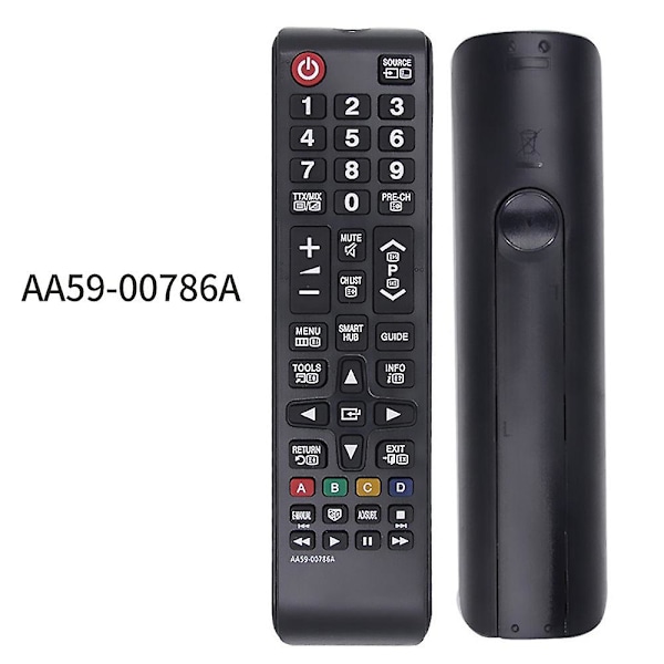 AA59-00786A Erstatningsfjernkontroll for 3D Full Smart HD LED TV F6800 F6700 UE40F8000ST UE40F6800 UE40F6700 Black