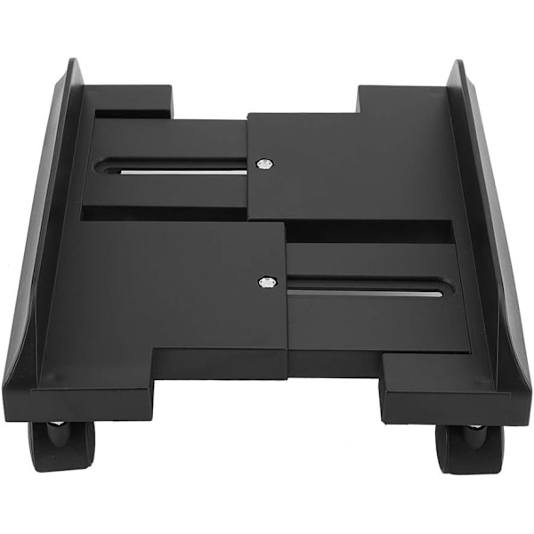 Avtagbar Justerbar Datorhöljesställ Datorvagn med Hjul Serverbricka Rack Bälte