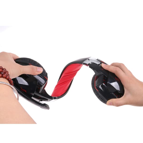 Kablet headset E-gamere Usb Led Lys Øretelefoner Hodetelefoner For Jenter Gutter Sport