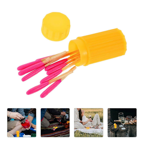 2 Ask Bekväma Tändstickor Överlevnadsutrustning Och Tillbehör Överlevnadständstickor Vildmarkständstickor Utrustning Campingtillbehör Trä Utomhuständsticka