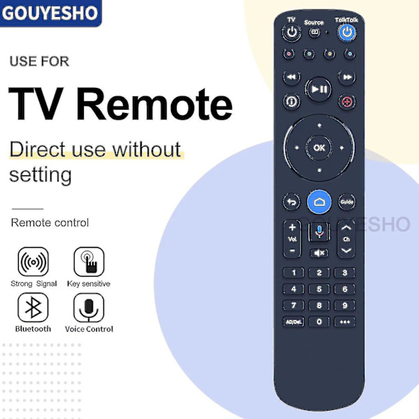Uusi Rc4083802/01br Kaukosäädin Talk Talk TV Hubille | Smart TV Box | Android TV Box