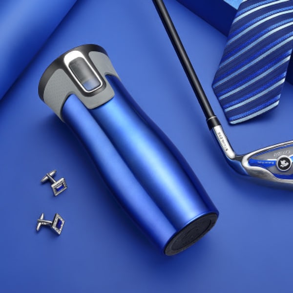 Termosmugg i rostfritt stål blue