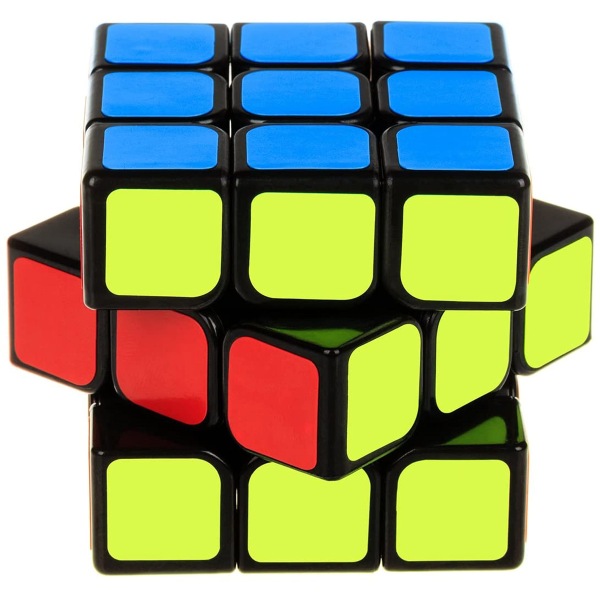 Magisk kube 3x3, Original Speed Magic Cube, Profesjonell rask hjernepuslespill, Glatt 3D puslespill leketøy for alle aldre