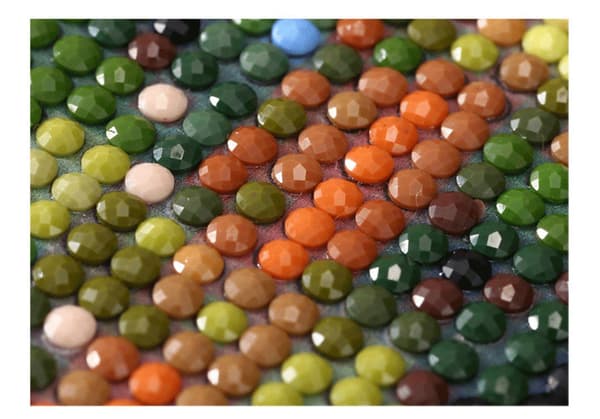 5D Diamantmaleri Nattscene Stålbro DIY Korssting Puslespill