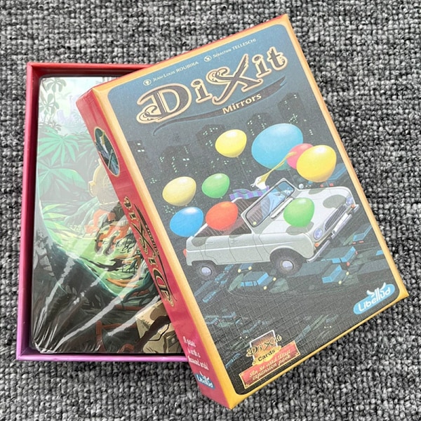 Engelsk version Dixit A Few Words Party Brädspel Strategibrädspel Kortleksleksak mirrors