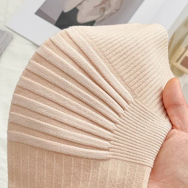 Kevyt ja hengittävä polvituki, beige, L