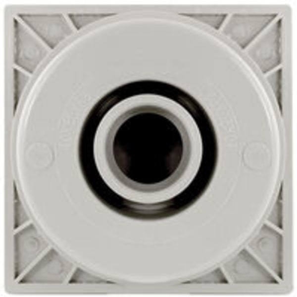 Havesifon 200x200mm integreret afløb Ø63/80/100 grå