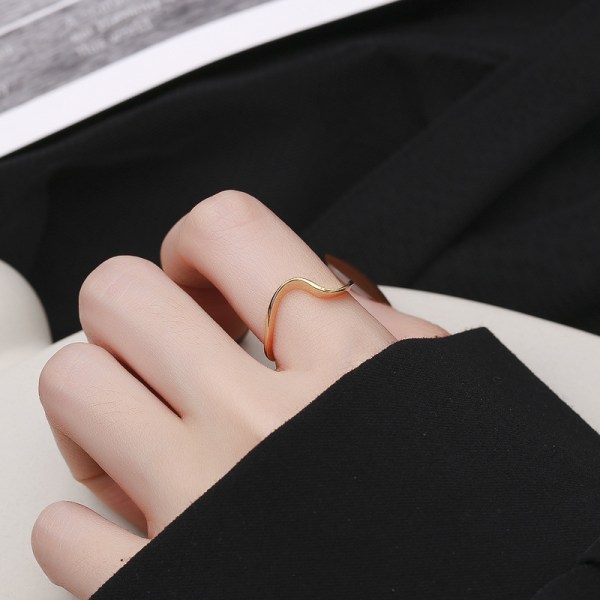 Ringe, dameringe, vandbølge ringe, guldringe