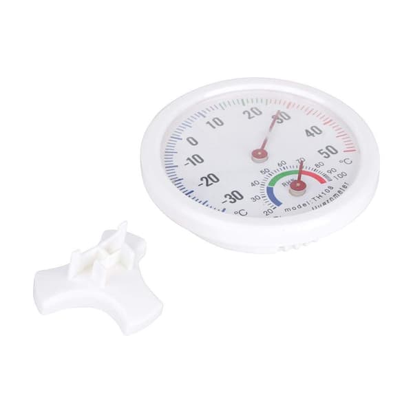 Inomhus Analog Termometer Fuktighetsmätare, 30~50°CH Hygrometer
