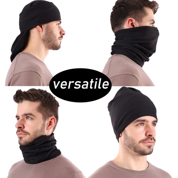 Vinterhalsduk i elastiskt material, mångfunktionell, vindtät, utomhus