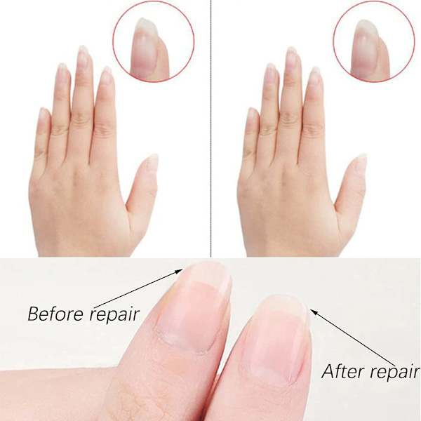 10 Dubbelsidiga Nagelfilar Professionella Nagelfilsset för Nagelvård och Styling