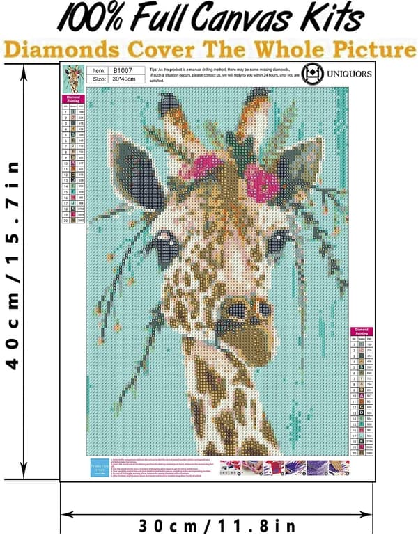 5D Timanttimaalaus Kuva DIY Ristinompelu Maalaussetti