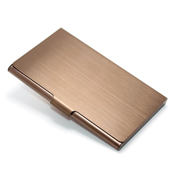 2-piece business card case stainless steel business card case rose gold business card case women men