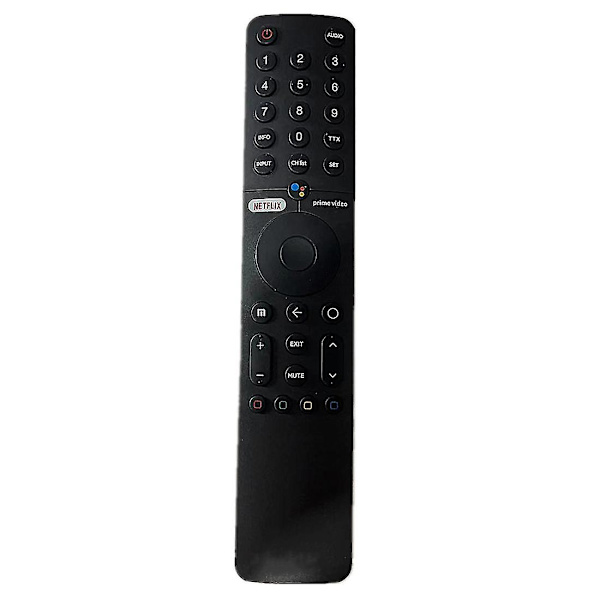 Xmrm-19 Stemmefjernkontroll for Mi TV Android 4K P1 Smart TV Fjernkontroll L43m6-6aeu Black