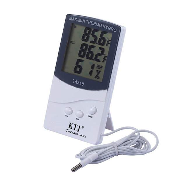 TERMOMETER HYGROMETER DIGITAL TEMPERATURTESTARE