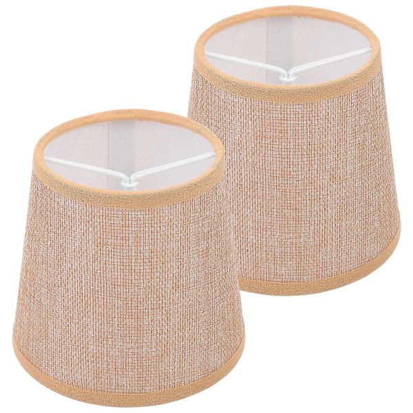 2 st Lampskärm Bordslampa Skydd Bordslampa Skydd Ersättningslampskärm för Sängbord Studierum E14