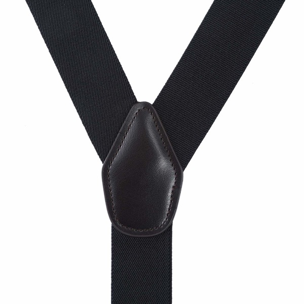 Suspenders for men wide 3.5 cm with very strong 6 buttons long one size