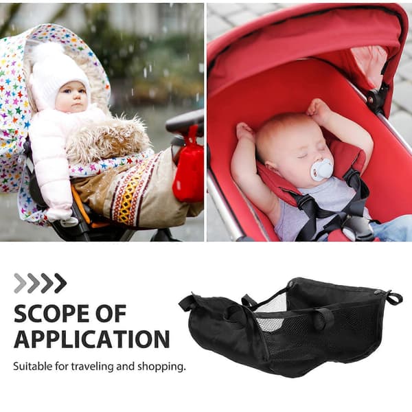 Baby Klapvogn Opbevaringskurv Klapvogn Organizer Netpose Under Bundkurv