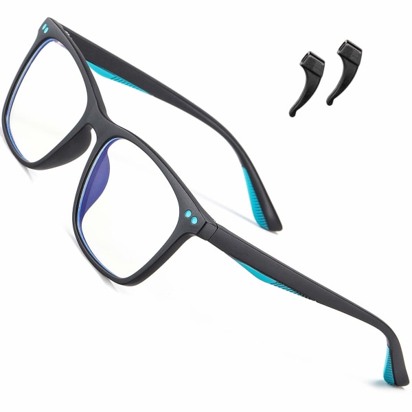 blått lys blokkerende briller barn databriller for alderen 3-10 UV hodepine blokkerer gaming briller