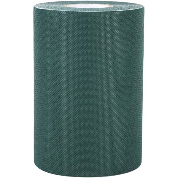 150mm*10m Tekoheinänauha Puutarhan Ruohomatto Liima ja Korkea Tiheys Tekoköysi (Vihreä)