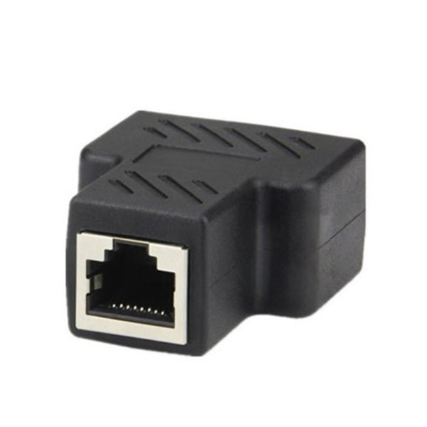 Ethernet Netværkskabel Adapter Patch Kabel Ethernet LAN Netværksadapter RJ45 Cat 6 Splitter