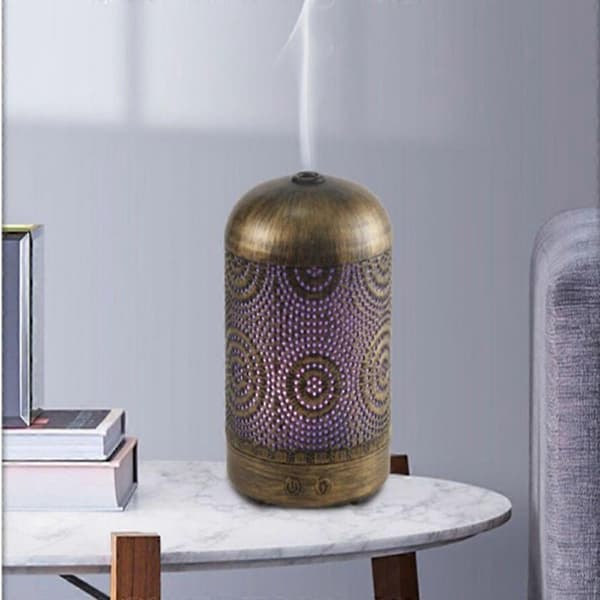 Aroma Diffuser Luftbefeuchter Luftfugter, Håndlavet Metal Diffuser