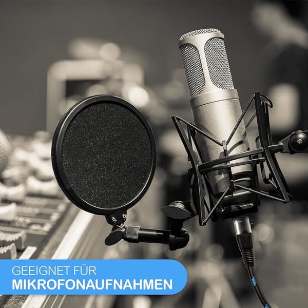 Ultra HDTV Høytalerledning - 3m HiFi Lydkabel - Plugg til Sokkel - Metallplugg med Snap-mekanisme og Vridningsbeskyttende Nylonjakke