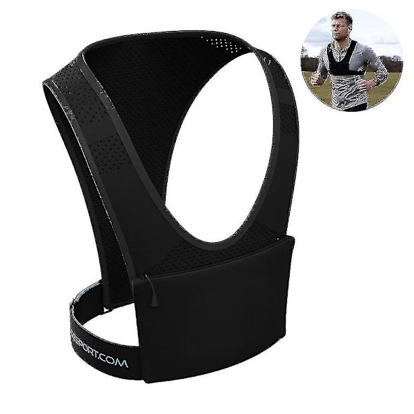 1 stk Løpetelefonholder Vest | Brystmobilpose | Lett