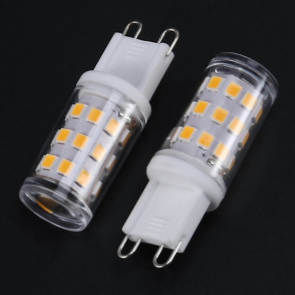 10-pack G9-lampor, 3W halogenlampor, energibesparande G9-sockel.