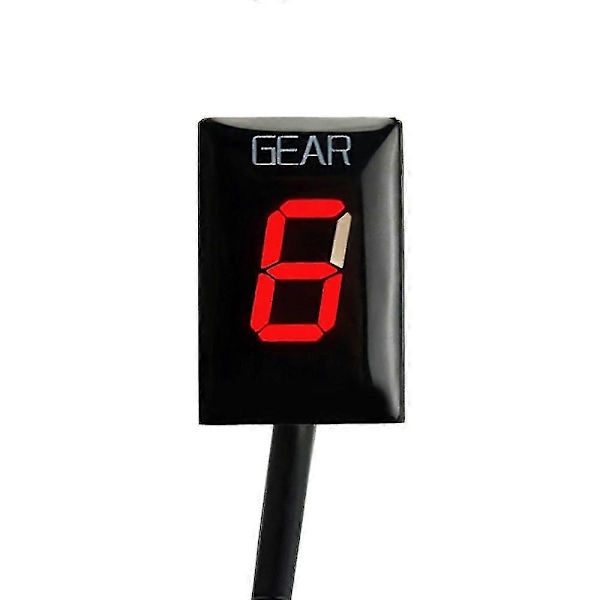 För Honda Cbr 650 F Cbr 650f Cbr650 F Cbr650f 2018 Motorcykeltillbehör Växelindikator Ecu Hastighetsväxel Display Mätare Vattentät Red bracket