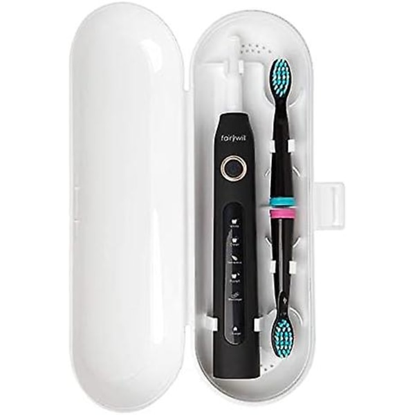 Universal elektrisk tannbørsteboks reiseveske Oral Care Box Set for HX9322,D12013W og andre elektriske tannbørster (Wh Essential for tannhelse)