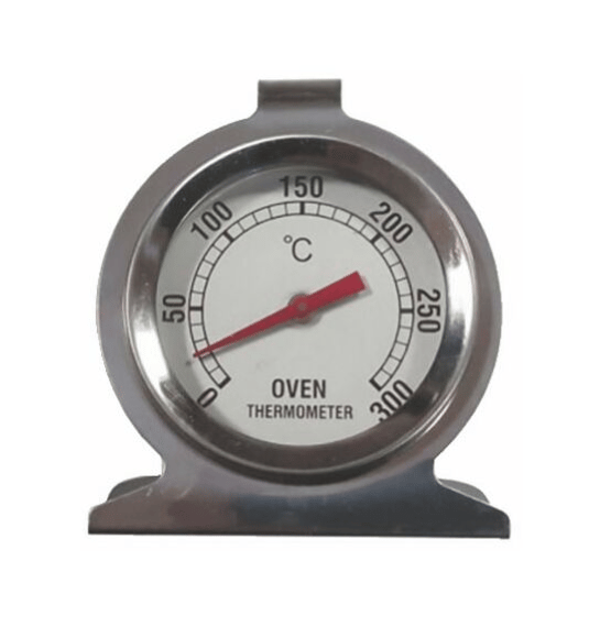 Ovn termometer i rustfrit stål 300°C
