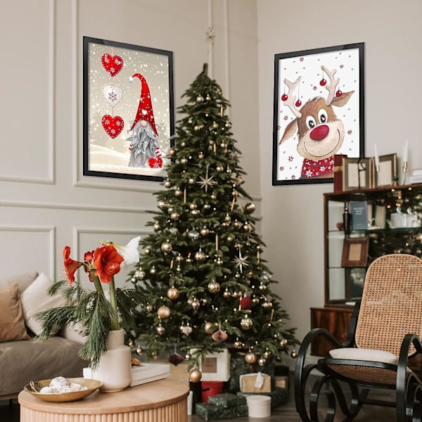 Julediamanter Malerisett